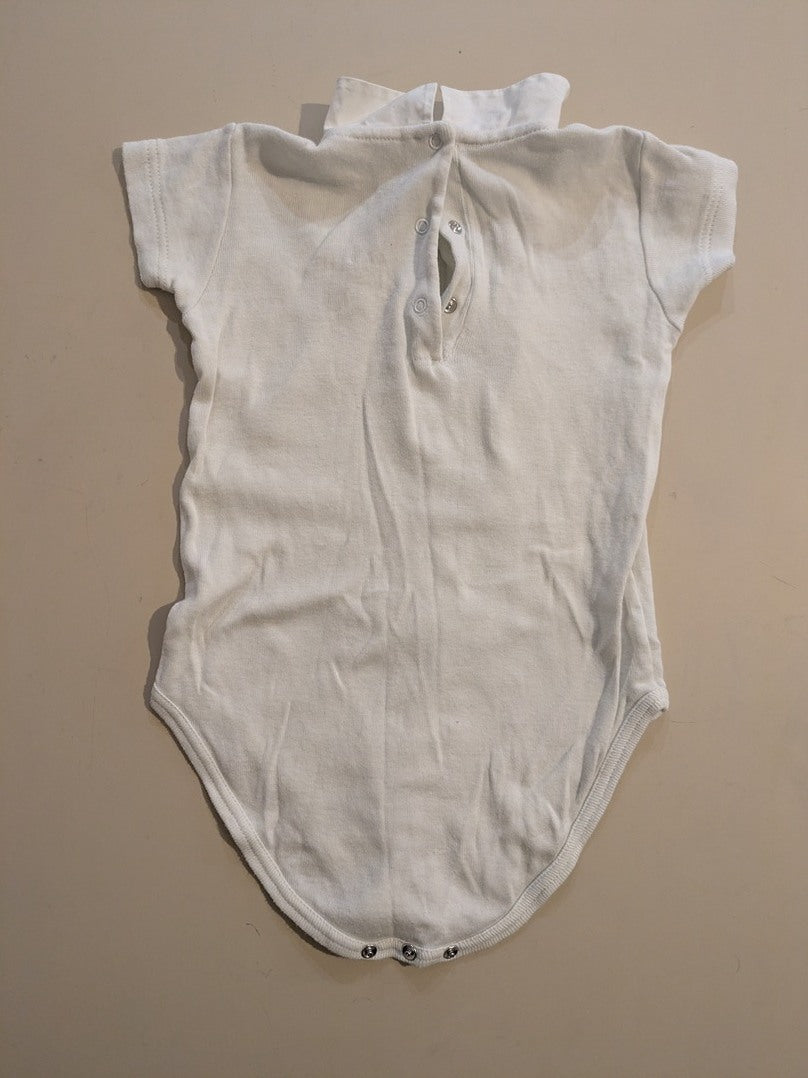 Body bébé blanc 18 mois 100% coton Fiorucci