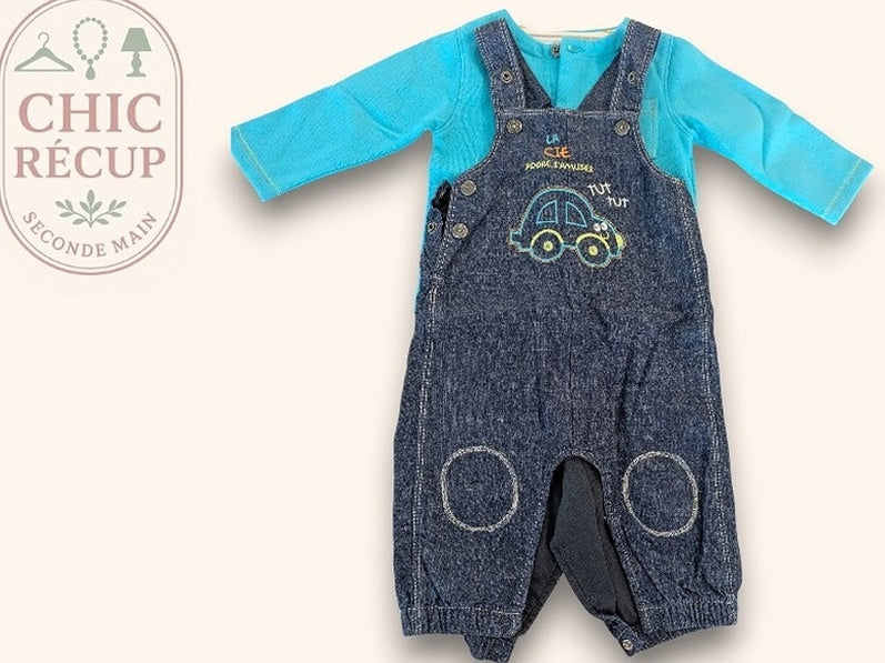 Lot de Vêtements La Compagnie des Petits - 6-9 mois - Bleu