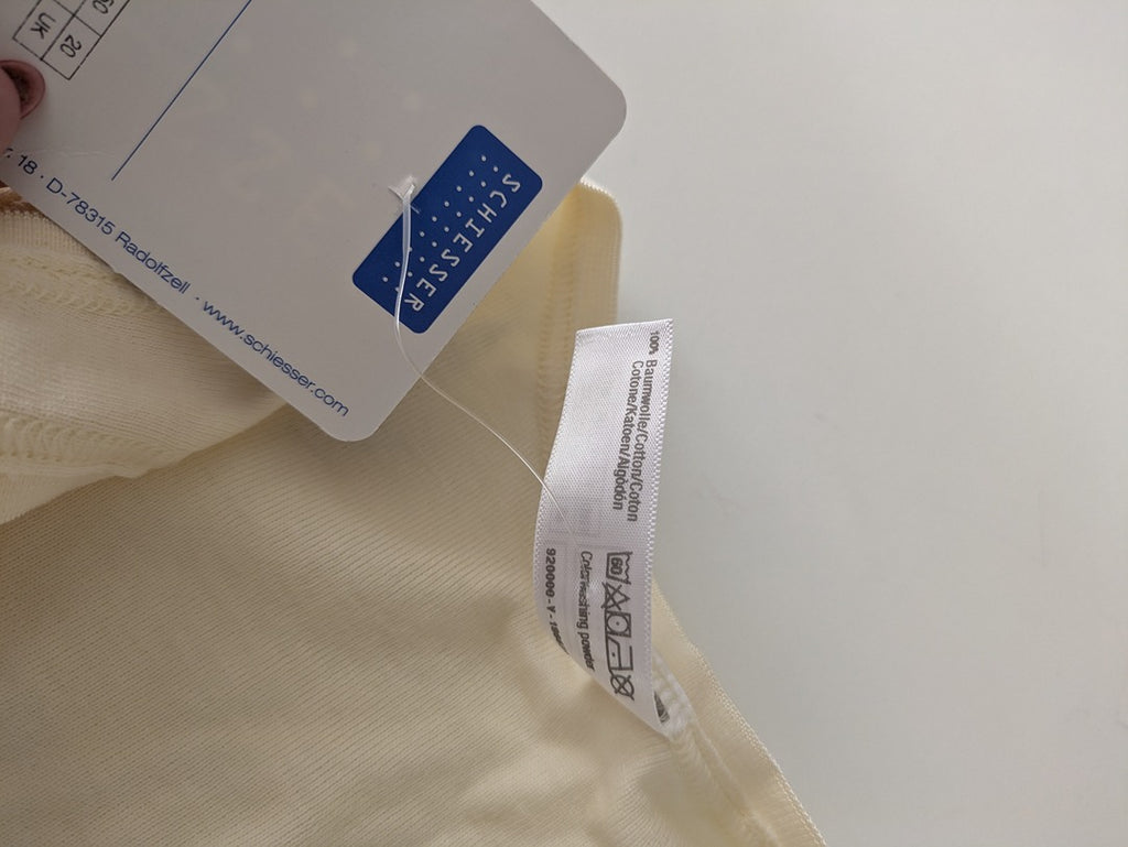 Debardeur Schiesser - 3xl/46 - Crème - Labag-312