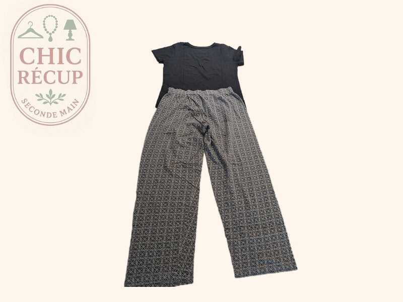Ensemble Love To Lounge - M - Gris - Evvio-48