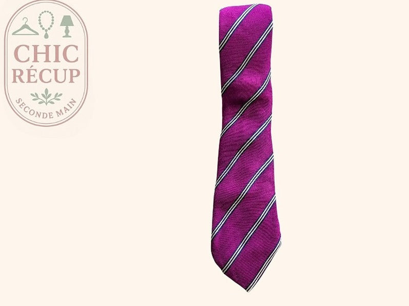 Cravate A & D Ties - Taille Unique - Fuchsia - Phleg-35