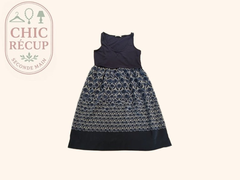 Robe décontractée - Promod - S - Bleu - Mode