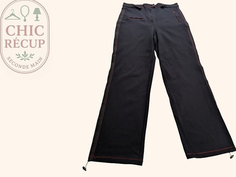 Pantalon Droit Felino - Xl - Noir - Myfed-60
