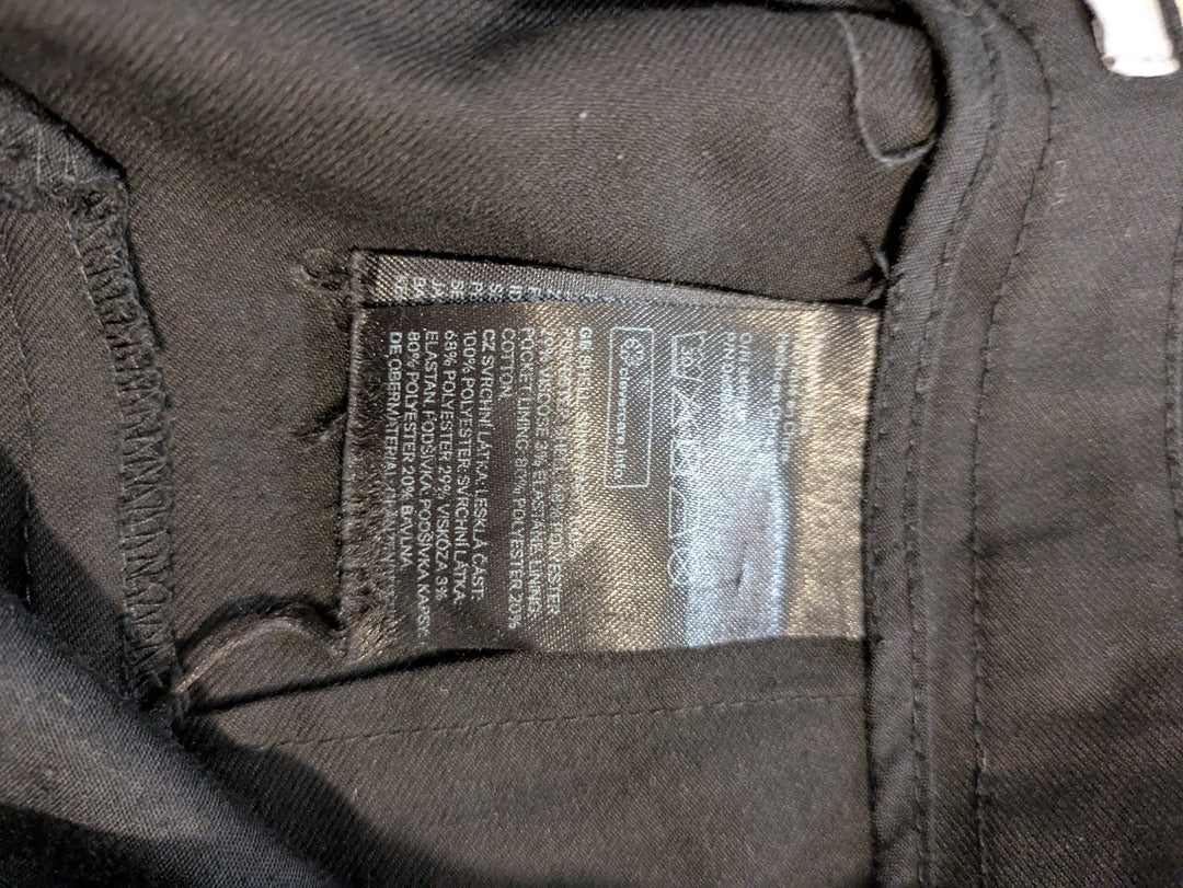 Pantalon Ajusté H&m - 40 - Noir - Evvio-86