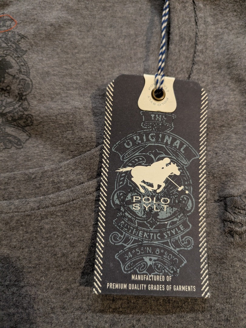T-shirt Polo Sylt - 2xl - Gris - Labag-198