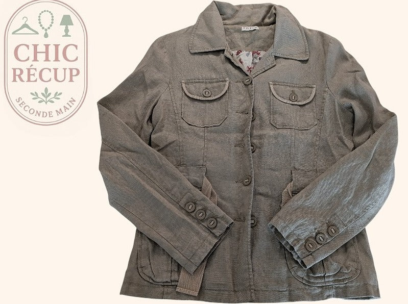 Veste Militaire Edeis. - M - Kaki - Olhat-47