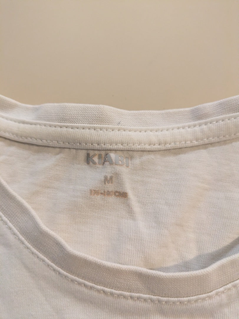 T-shirt Imprimé Kiabi - M - Blanc - Audeb-84