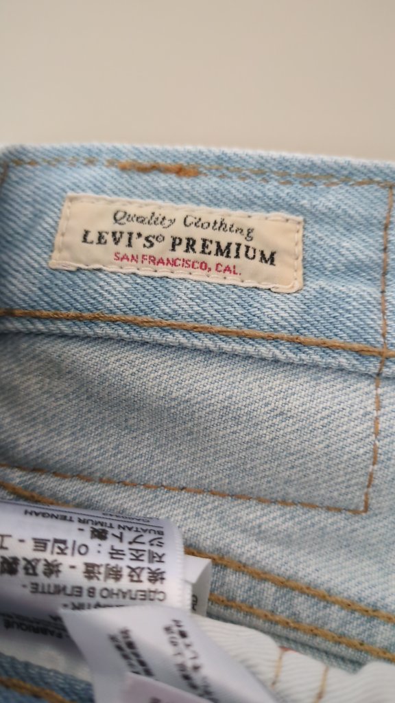 Short en jean Levi's - 32 - Bleu clair - 501 Premium