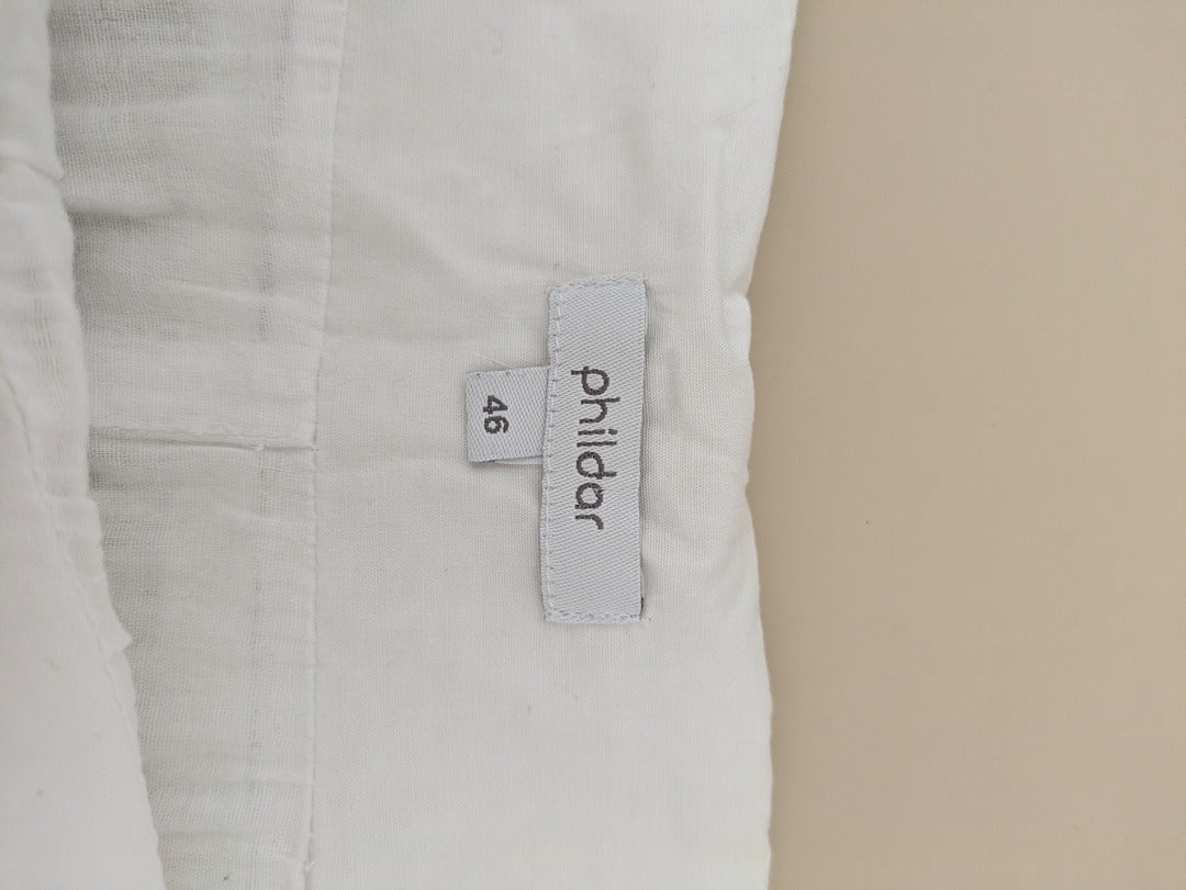 Jupe Phildar - 46 - Blanc - Coton