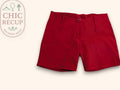 Shorts Taille Basse Carpelle - 38 - Rouge - Qubur-112