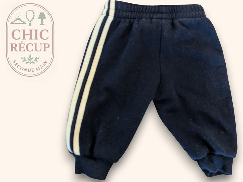 Pantalon Sport Adidas - 3-6 Mois - Marine - Erbul-108