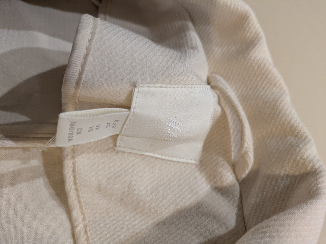 Pardessus Et Manteau Long H&m - Xs - Blanc - Mache-33