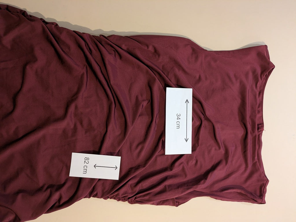 Robe Mini Shein - M - Bordeaux - Evvio-62