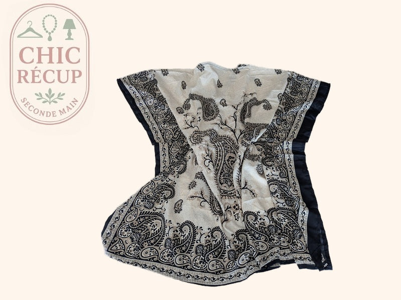 Tunique Lustre - 36 - Crème - Kaftan Paisley