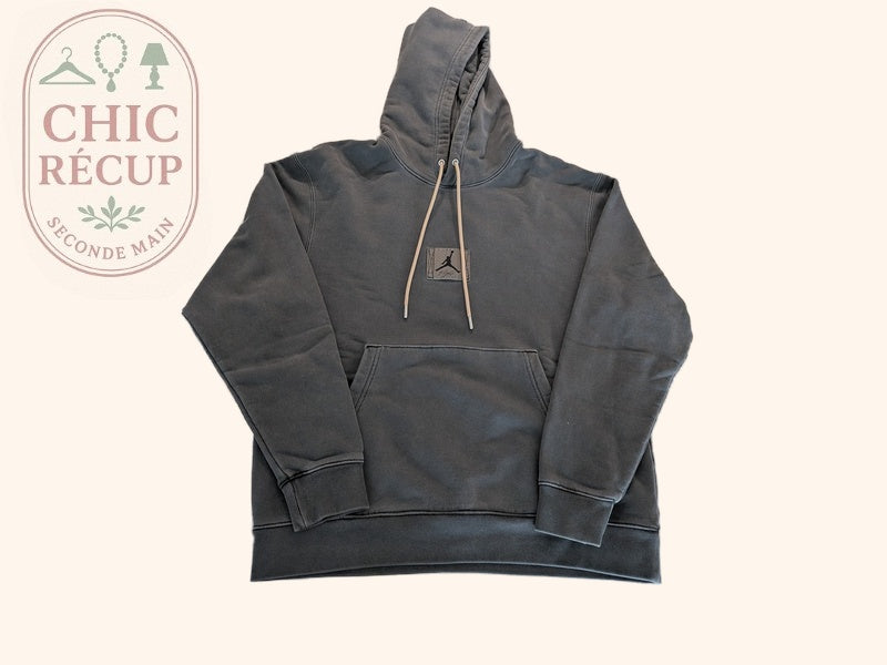 Sweat à capuche Jordan - M - Gris - Jumpman Logo