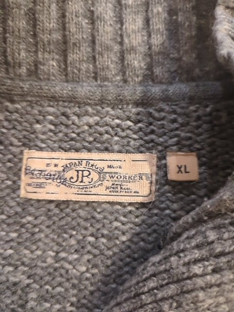 Pull-over homme Japan Rags - Xl - Gris - Motif géométrique