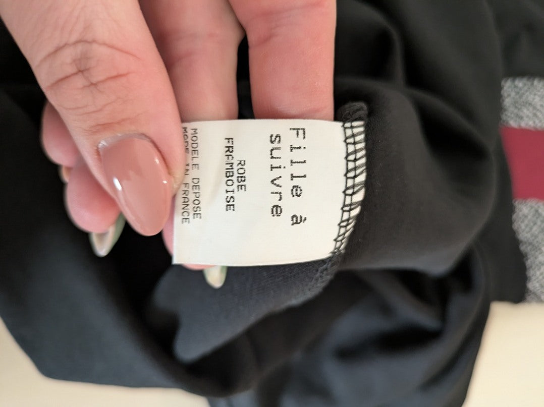 Midi Fille à Suivre - L - Noir, Bordeaux - Olhat-59