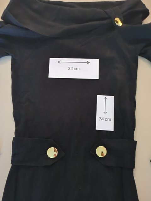 Robe Noire - Morgan - Xs - Noir - Sthas-24