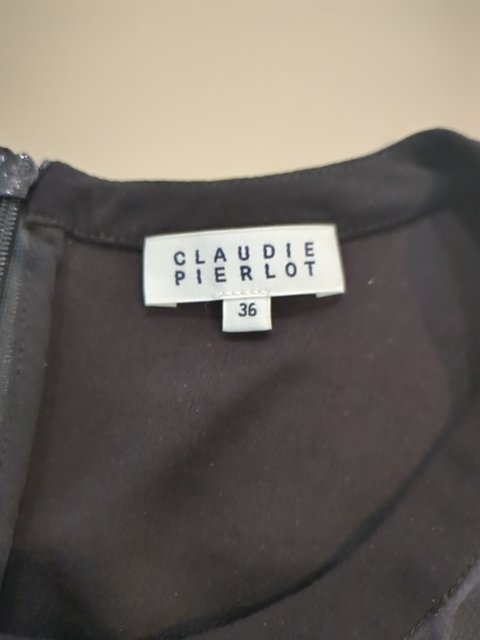 Débardeur - Claudie Pierlot - Fr 36 - Noir - Macar-08
