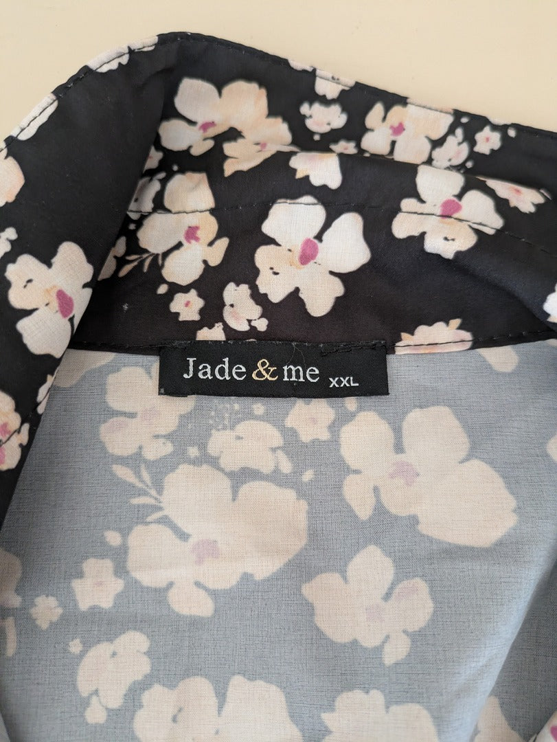 Robe D'ete Jade & Me - Xxl - Noir/blanc - Myfed-236