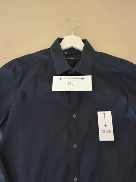 Chemise Izac - M - Bleu marine - Chvh24malte