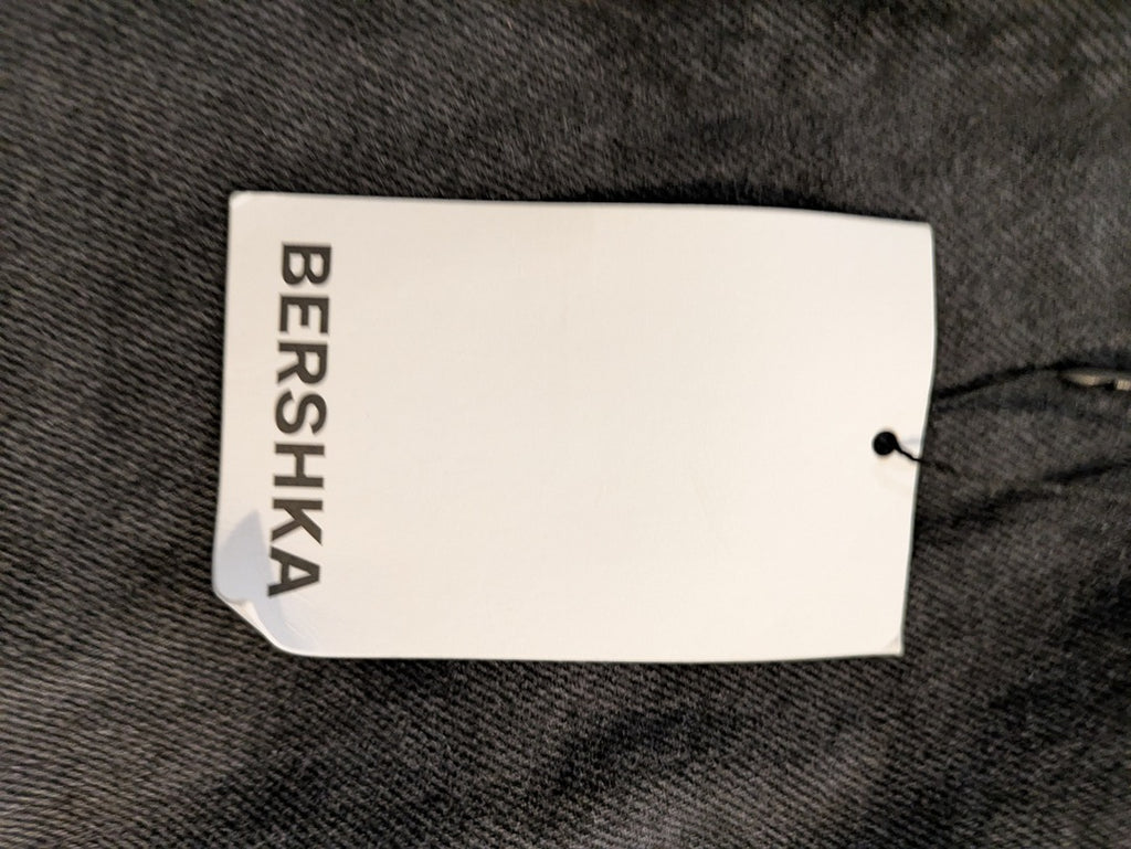 Jean Droit Bershka - 40 - Gris - Evvio-82