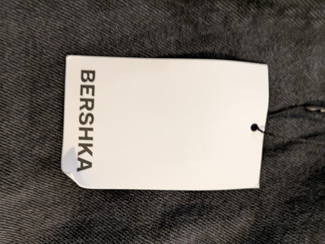 Jean Droit Bershka - 40 - Gris - Evvio-82