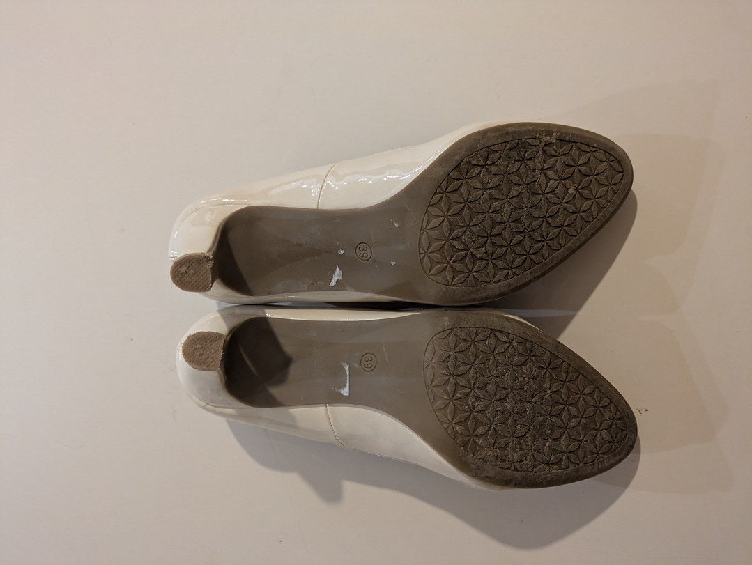 Chaussures À Talons Les Halles - 39 - Beige - Chpav-155