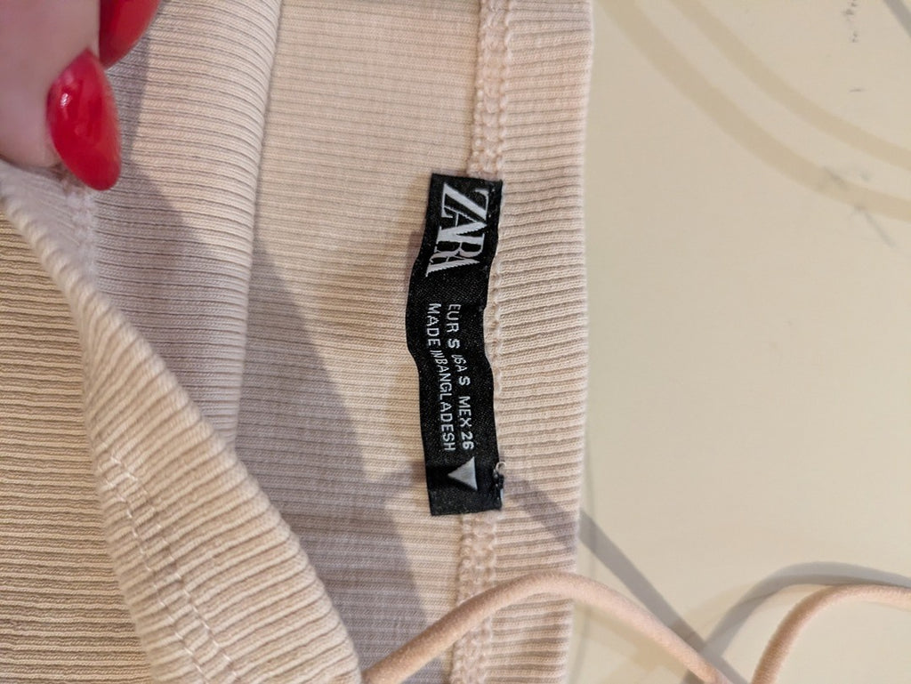 Tops Court Zara - S - Rose - Shbad-21