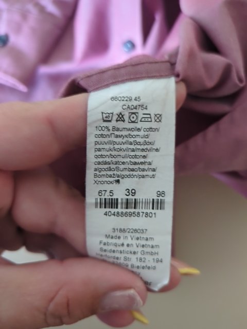 Chemise Seidensticker - M - Rose - Slim