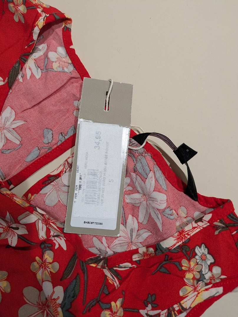 Combinaison Vero Moda - M - Rouge - Lubel-22