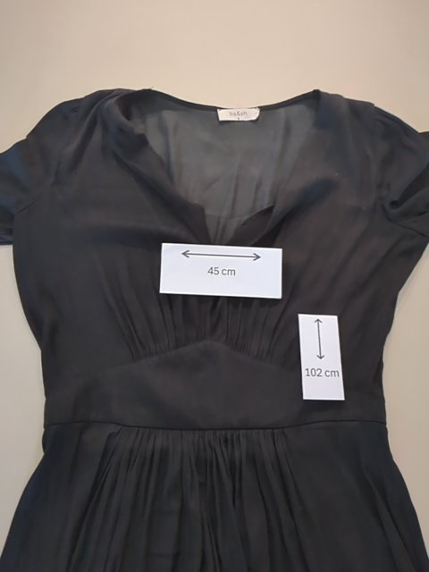Robe - Ba&sh - 34 - Noir - Sthas-16