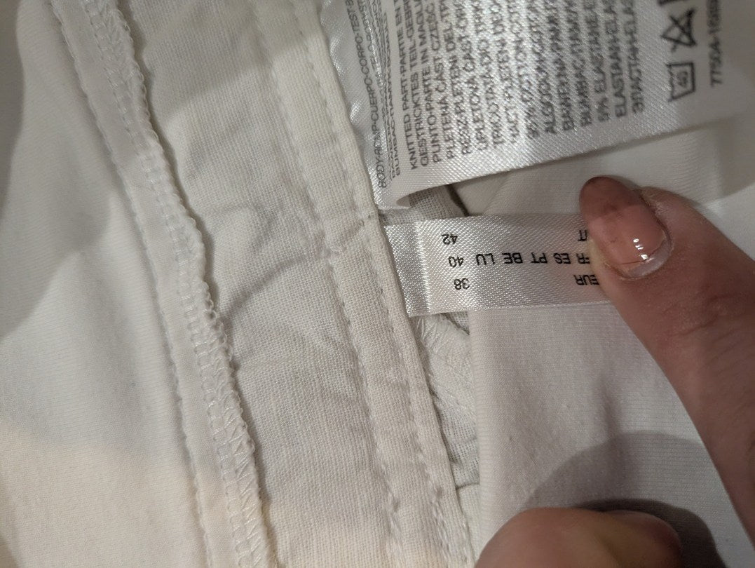 Pantalon Maternité C&a - 38 - Blanc - Erbul-105