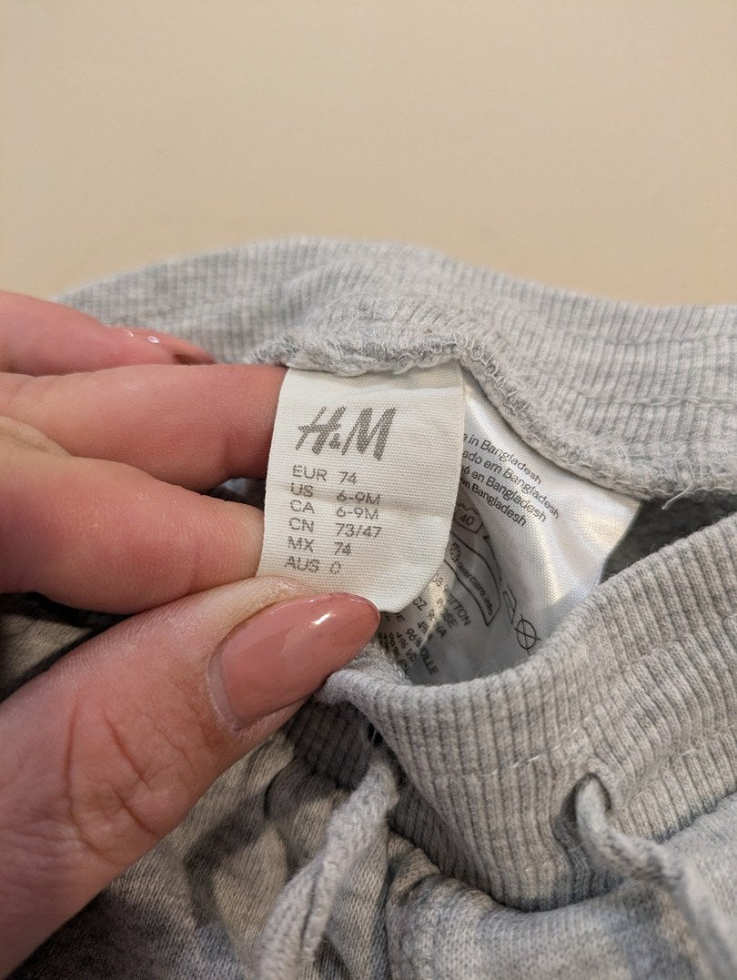 Lot De Vêtements H&m - 6-9 Mois - Gris - Erbul-48
