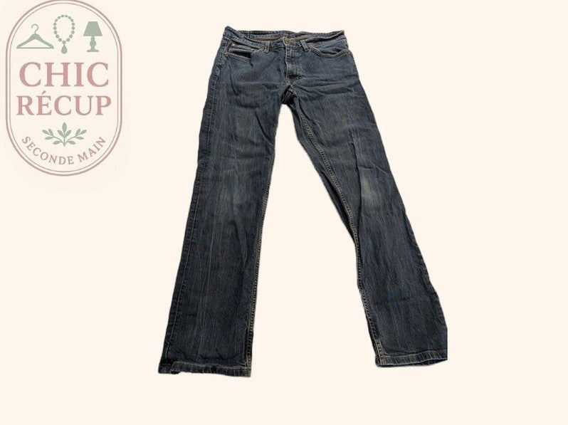 Jeans Coupe Droite Celio - M - Marine - Elrio-24