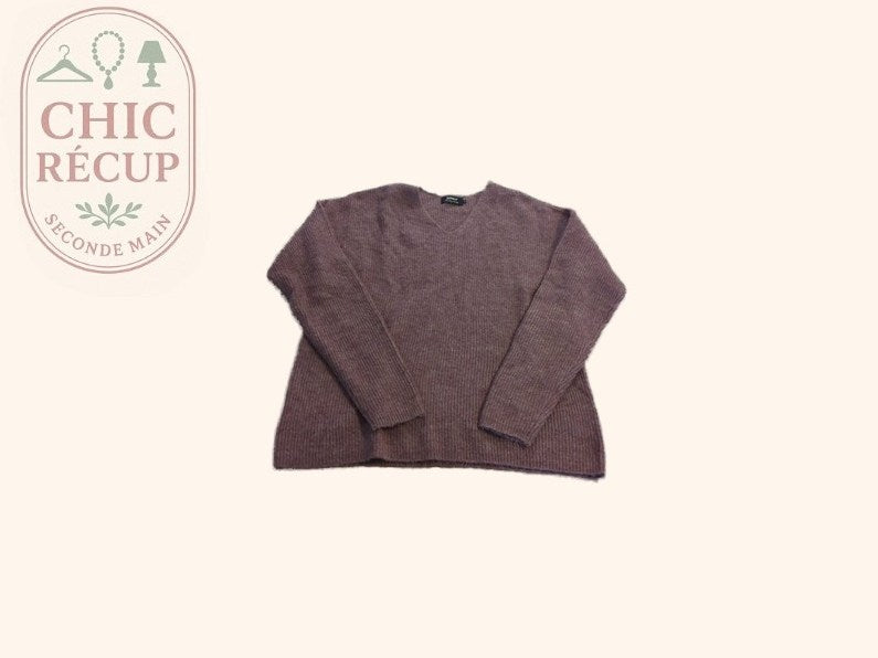 Pull Col V - Only - S - Rose - Iscou-23