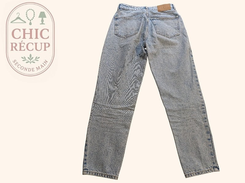 Jeans Skinny Zara - 36 - Bleu Clair - Ancuv-1