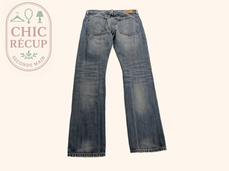 Jeans Coupe Droite L.o.g.g. - M - Bleu - Audeb-75
