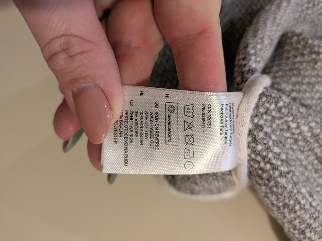 Cardigan H&m - S - Gris - Vabar-12