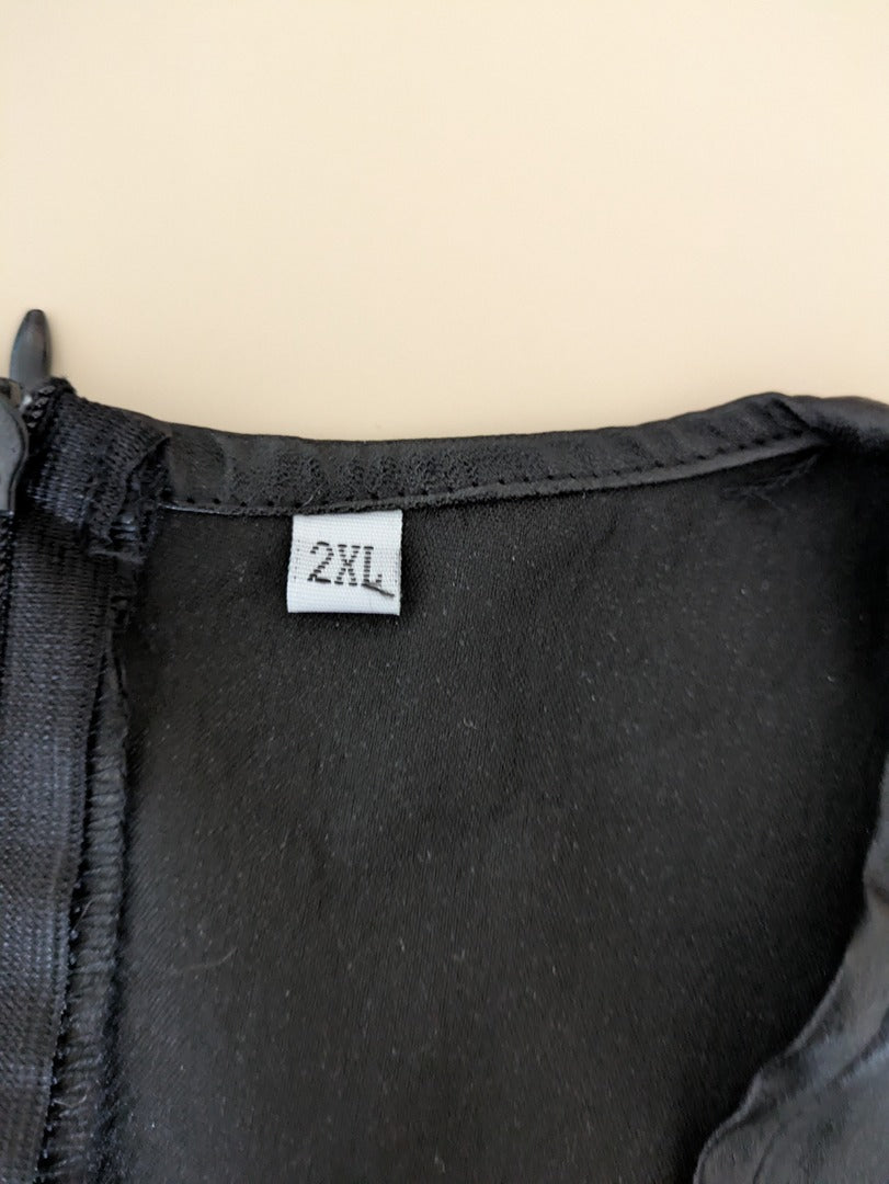 Robe Sans Marque - Xxl - Noir - Cache-cœur