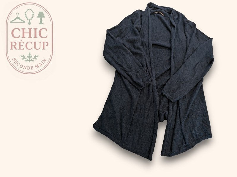 Gilet femme bleu marine Camaïeu taille 1