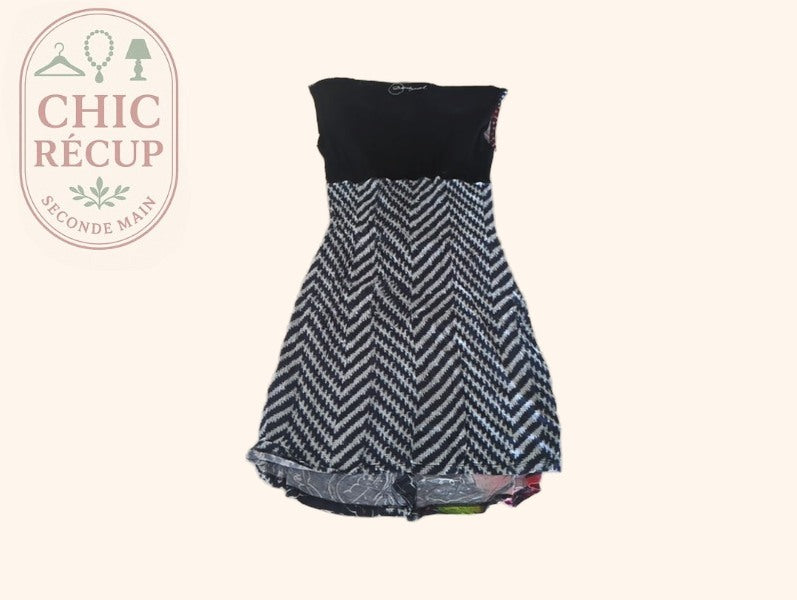 Robe Casual - Desigual - Xl - Noir - Elmai-07