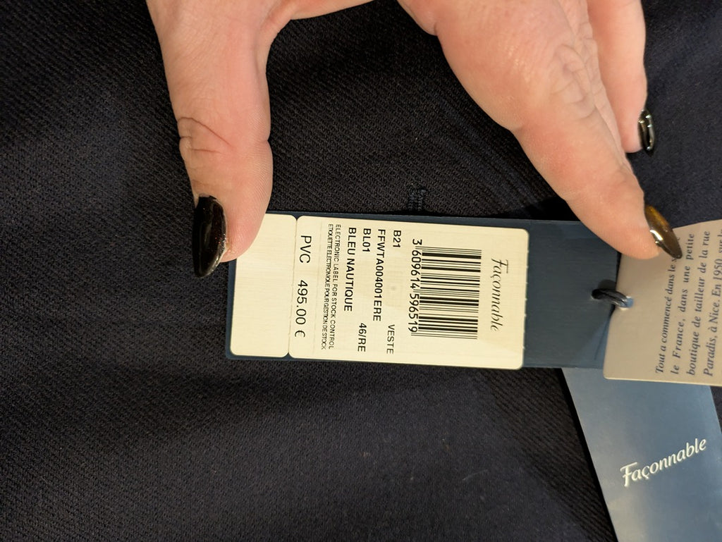 Blazer Façonnable - Xl - Marine - Labag-162