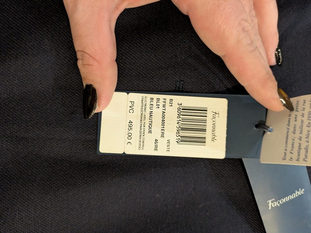 Blazer Façonnable - Xl - Marine - Labag-162