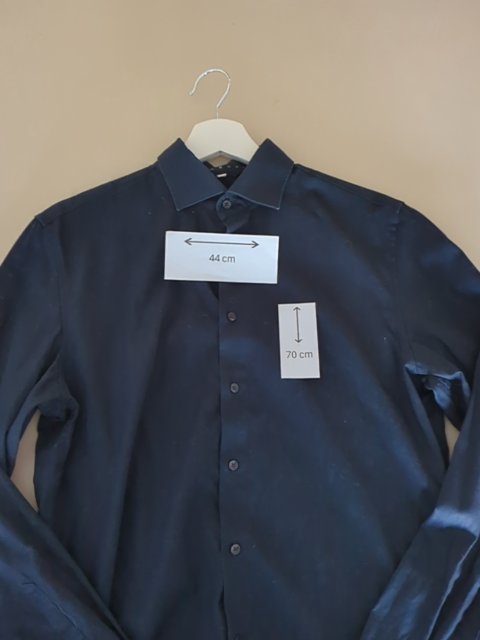 Chemise Seidensticker - M - Navy - Slim Fit
