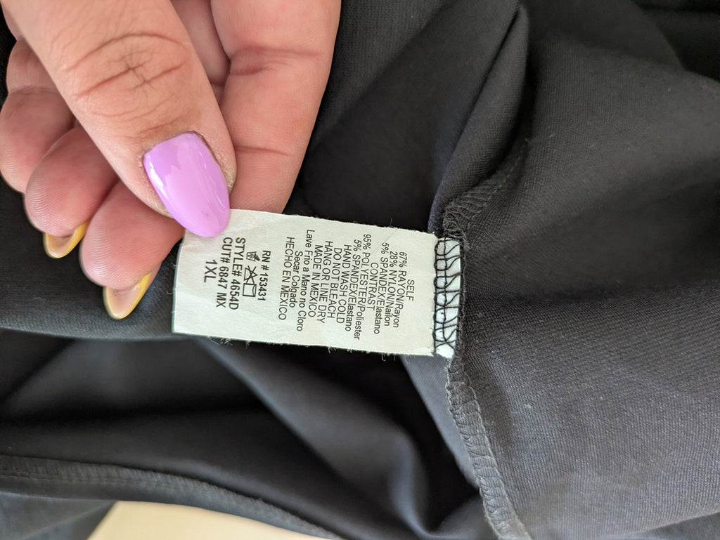 Robe de soirée Fashion Nova - Xl - Noir - Morticia