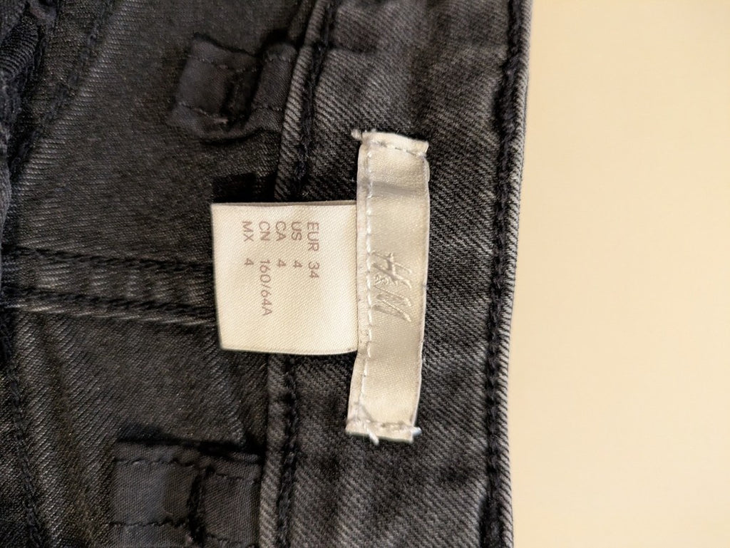 Short En Jean H&m - S - Noir - Vabar-23