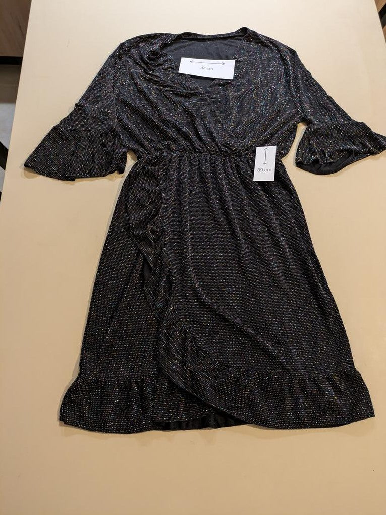 Robe Casual Sans Marque - M - Noir - Qubur-119