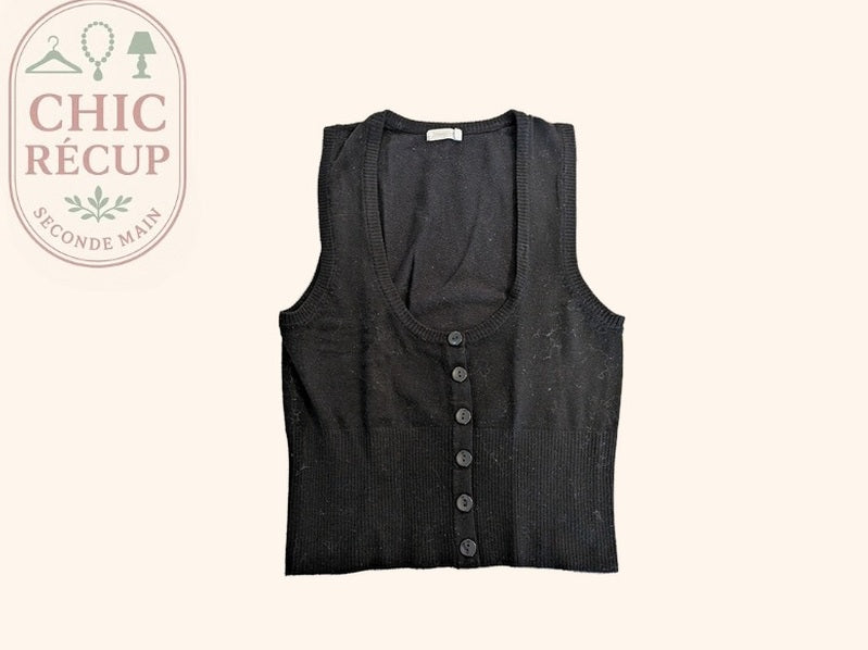 Debardeur Jennyfer - M - Noir - Audeb-93