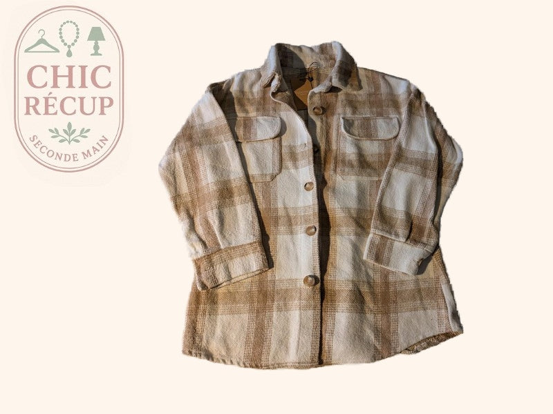 Chemise Cloothes - M - Beige - Lubel-61